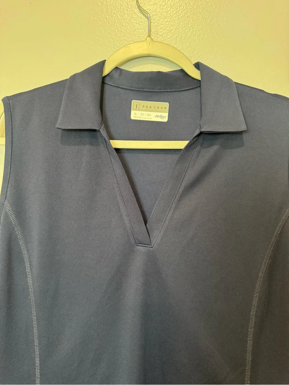 PGA TOUR  Air Flux Womens Sleeveless Golf Dress Size XL Navy Blue Pockets - Picture 5 of 11